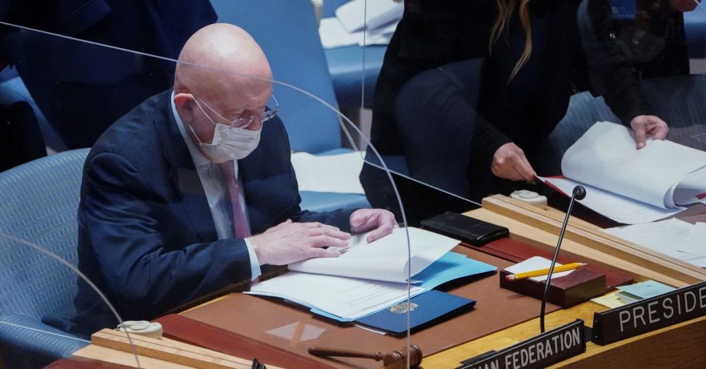 Rusia memveto setiap tindakan keamanan PBB di Ukraina dengan China abstain