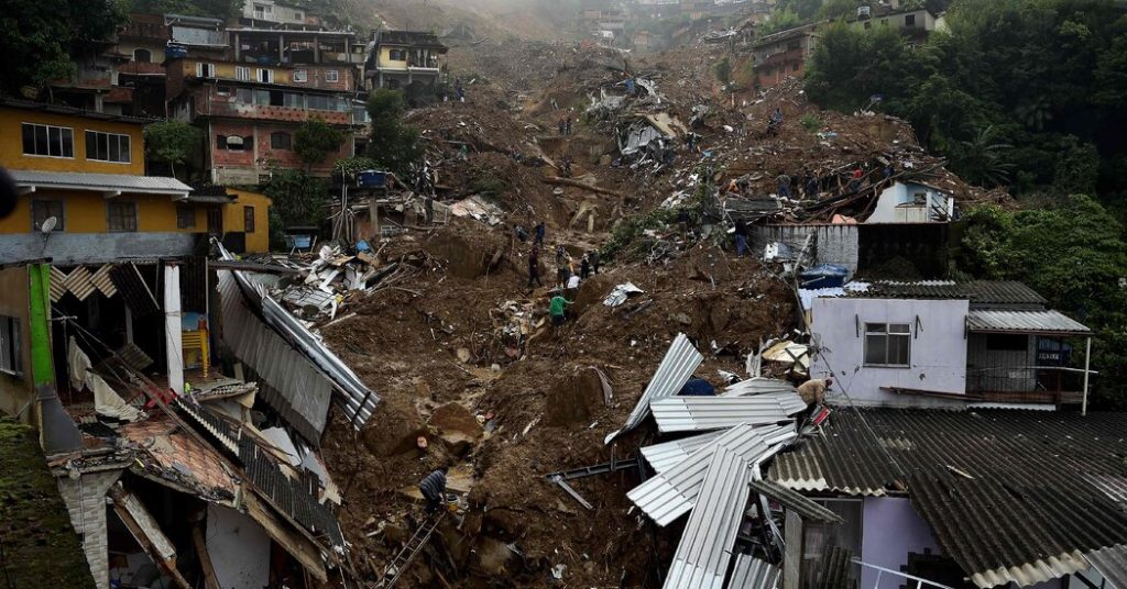 Tanah longsor di Brasil menewaskan sedikitnya 94 orang