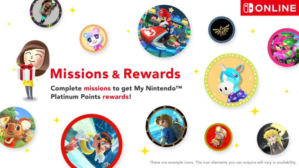Misi dan hadiah telah ditambahkan ke Nintendo Switch Online