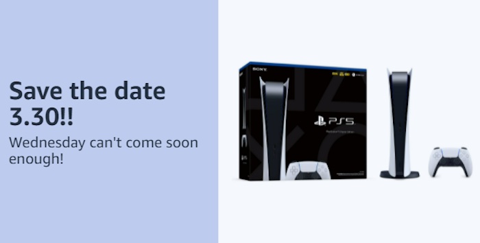 Amazon PS5 Digital Restock Dikonfirmasi 30 Maret