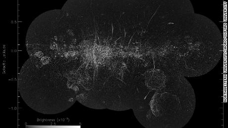 Ratusan filamen misterius telah ditemukan di jantung Bima Sakti