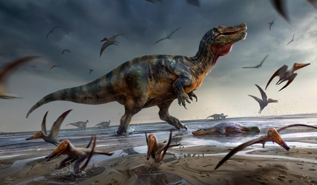 Penemuan dinosaurus predator terbesar di Eropa di Isle of Wight