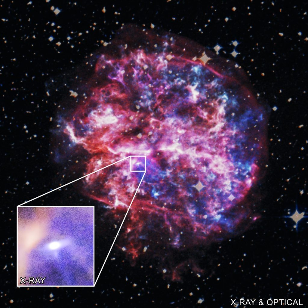 Chandra NASA menangkap Pulsar dalam perangkap kecepatan sinar-X