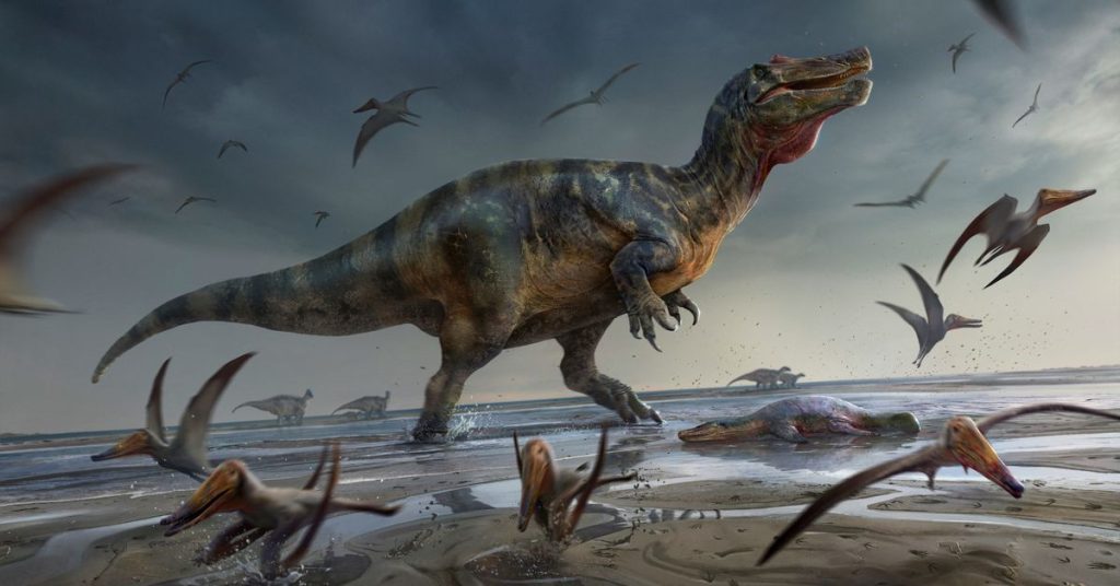 Dinosaurus pemakan daging terbesar di Eropa ditemukan di Isle of Wight