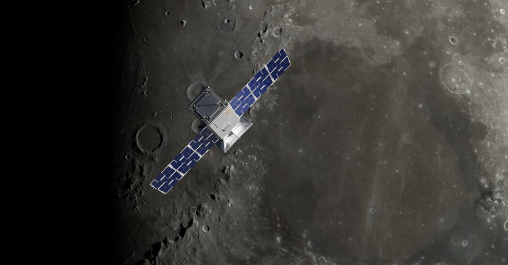 NASA meluncurkan Capstone, satelit kubus seberat 55 pon di Bulan
