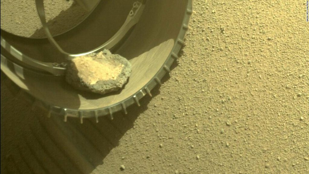 Teman baru Ketekunan di Mars adalah batu kesayangan