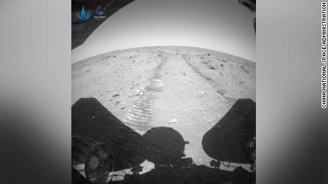 China merilis rekaman baru dari rover Zhurong Mars