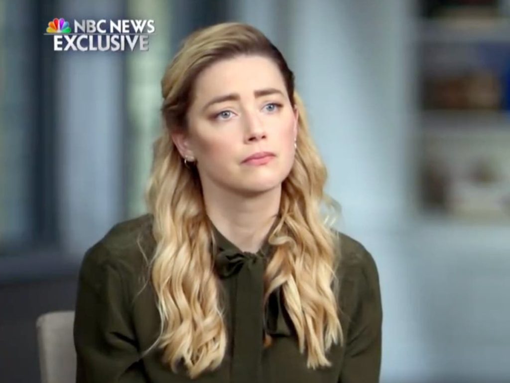 Wawancara terakhir Amber Heard: Johnny Depp menuduh mantannya 'membayangkan kembali' kasus di NBC sit-in