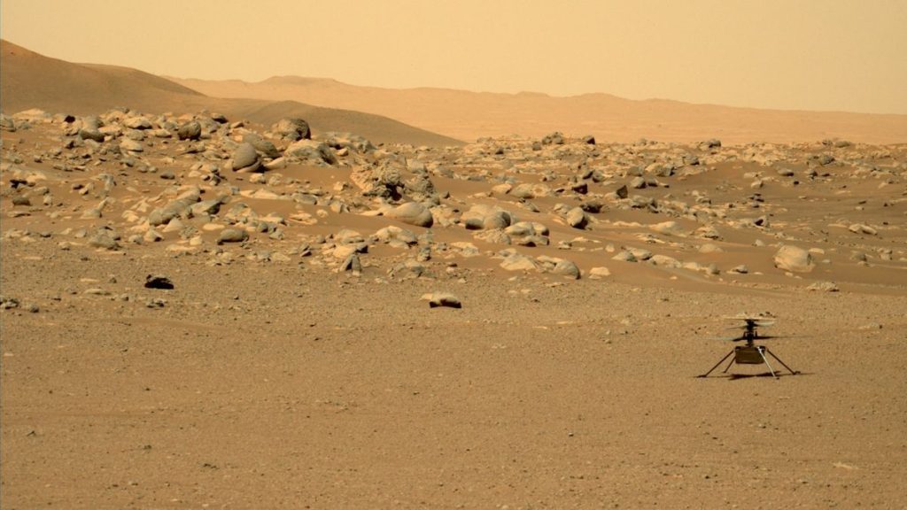NASA sementara membangun kreativitas helikopter Mars karena debu