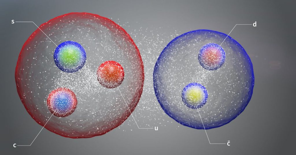 Para ilmuwan di CERN telah mengamati tiga partikel 'aneh' untuk pertama kalinya