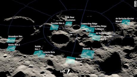 Jelajahi lokasi bulan di mana astronot wanita pertama dapat mendarat di bulan