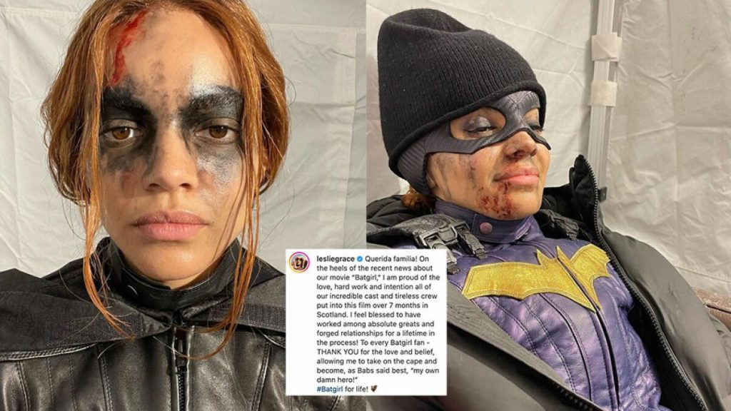 Bintang 'Batgirl' Leslie Grace menanggapi film yang dibatalkan di Instagram