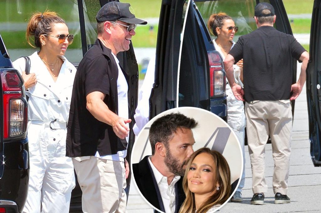 Matt Damon mendarat di Georgia untuk Ben Affleck, pernikahan Jennifer Lopez