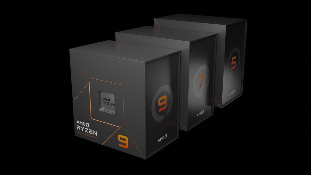 AMD Ryzen 7000 CPU box package renders. (Image Credits: Technetium_Tech)