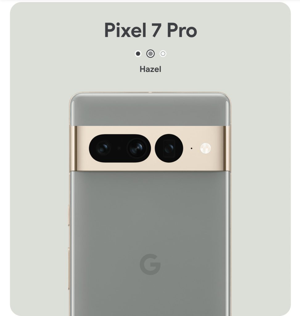 Warna Pixel 7 Pro