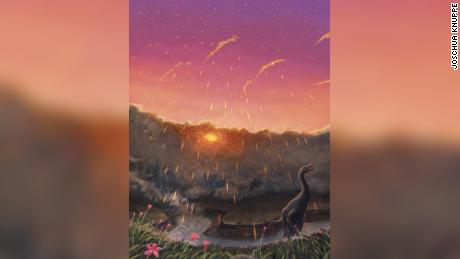 Asteroid yang membunuh dinosaurus menghantam di musim semi 