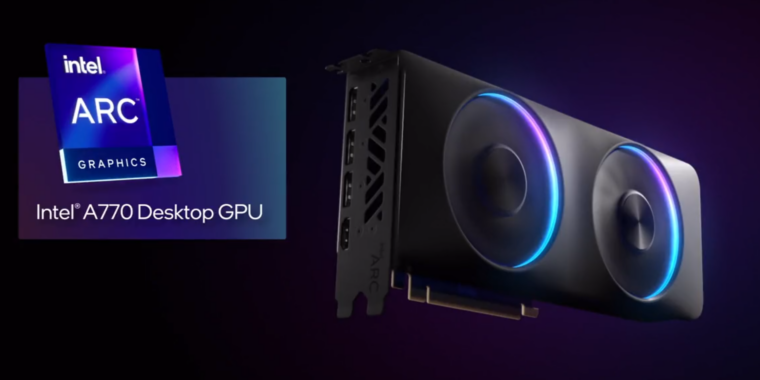 Intel: 'Hukum Moore tidak mati' karena GPU Arc A770 seharga $ 329
