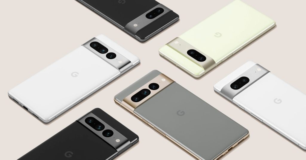 Google membagikan rentang warna Pixel 7 dan 7 Pro lengkap