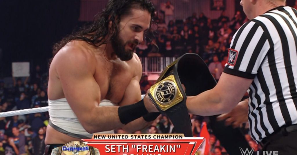 Seth Rollins memenangkan Kejuaraan Amerika Serikat