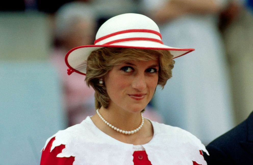 Foto: Diana, Princess of Wales, saat melakukan kunjungan resmi ke Edmonton, Alberta, Kanada.