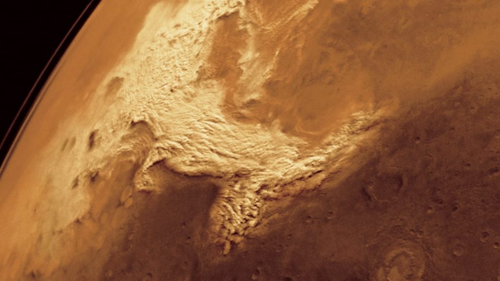 Penyelidikan Mars mendeteksi sesuatu yang aneh selama badai debu