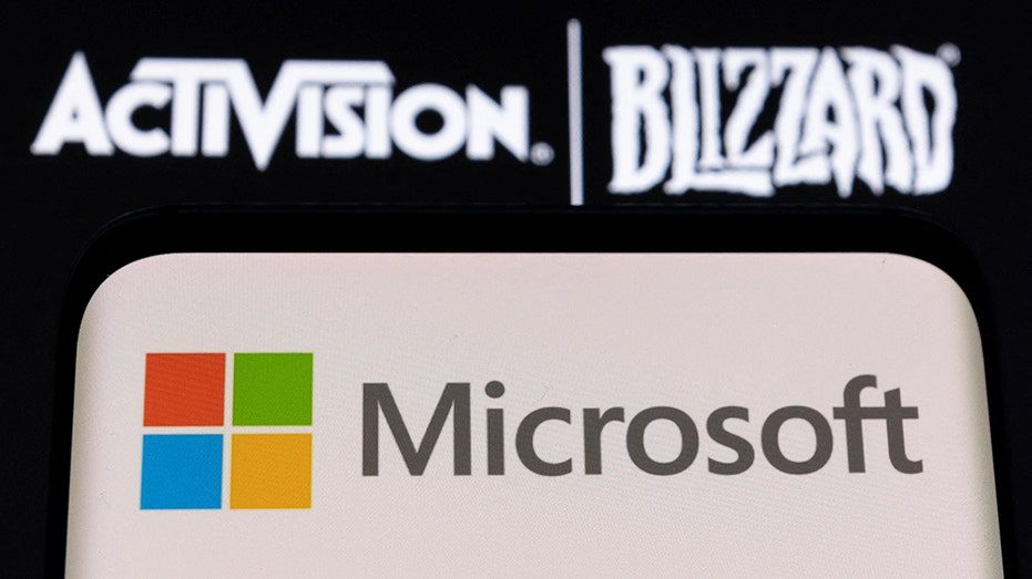 Logo Microsoft dan Activision