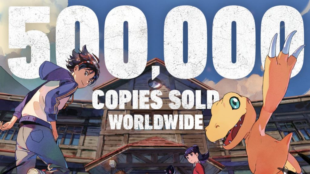 Pengiriman dan penjualan digital Digimon Survive telah melampaui 500.000
