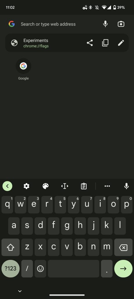 Omnibox Chrome Android didesain ulang