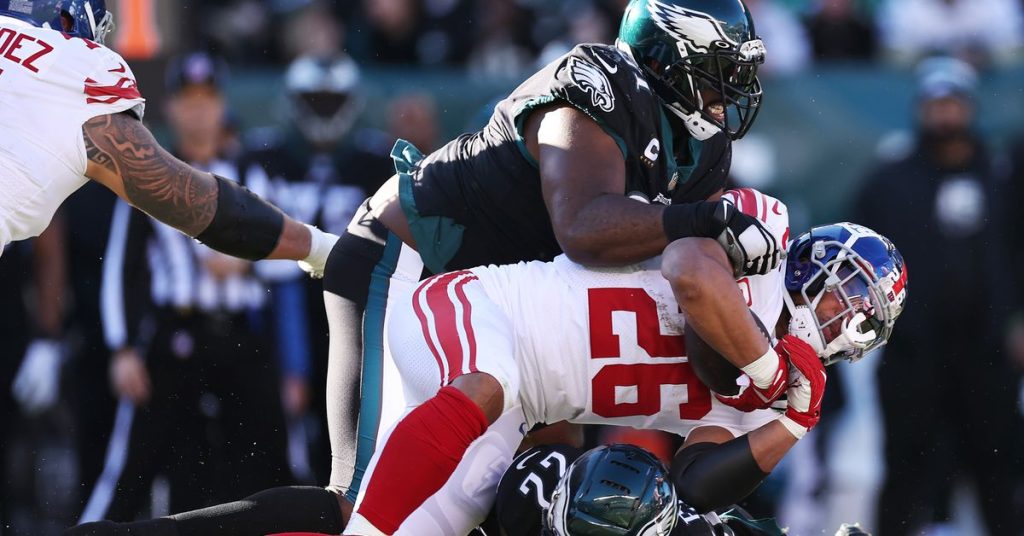 Laporan Cedera Terakhir Eagles Giants: Saquon Barkley diragukan untuk dimainkan