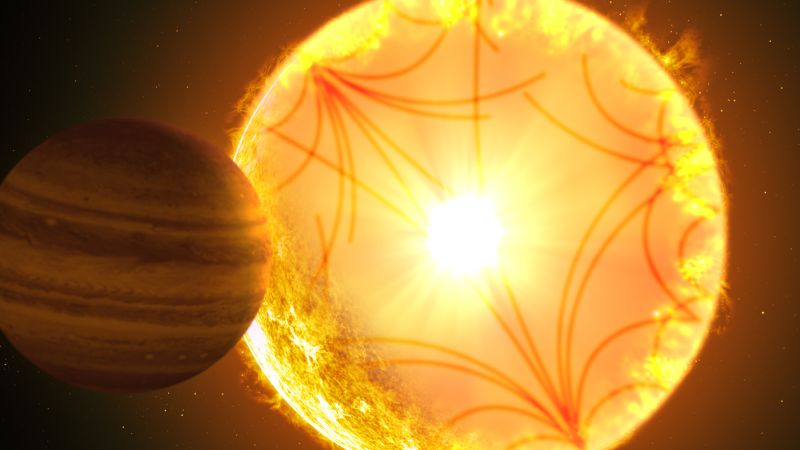 Planet ekstrasurya yang hancur akan musnah saat berubah menjadi bintang