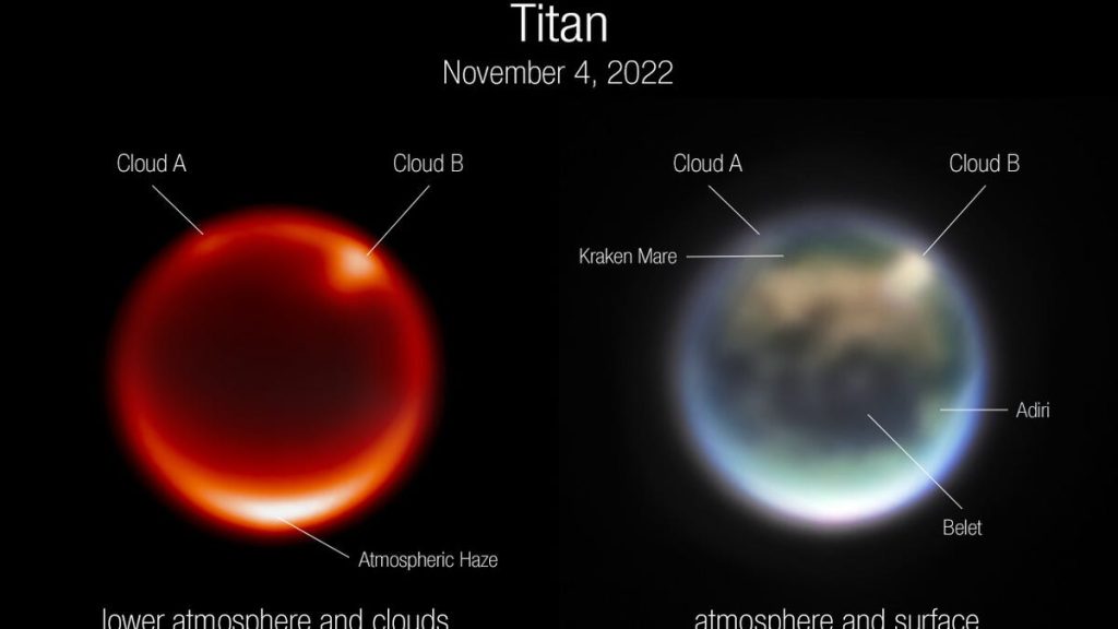 Teleskop Webb mengarahkan pandangannya ke bulan misterius Saturnus, Titan