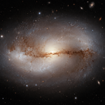 Hubble Ungkap Galaksi Langka yang Sedang Bertransformasi
